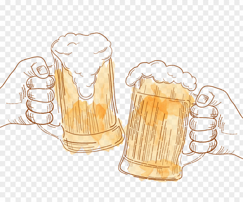 Cartoon Beer Cheers Oktoberfest Download Icon PNG