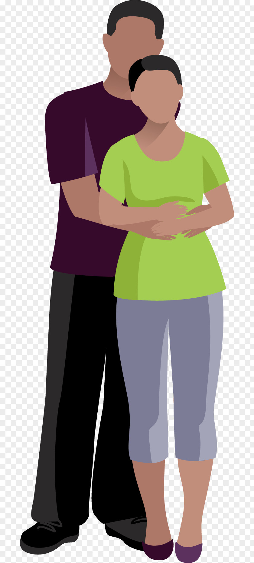 Cartoon Couple Significant Other PNG