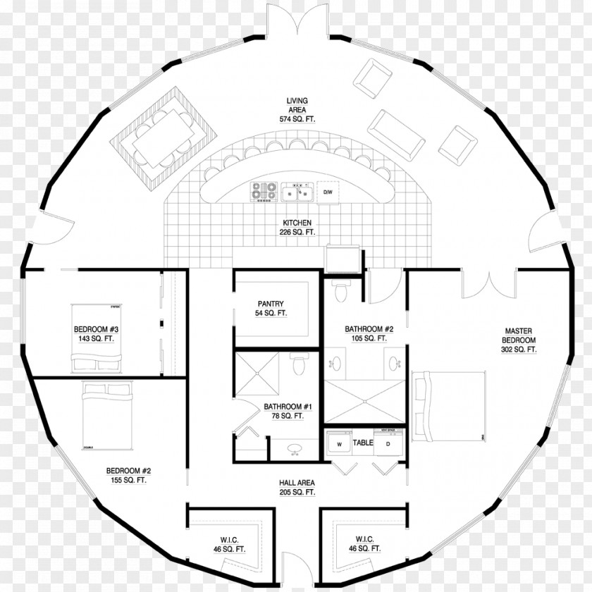 House Plan Floor Architectural PNG