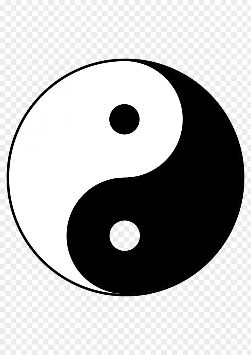 Symbol Yin And Yang Taijitu PNG
