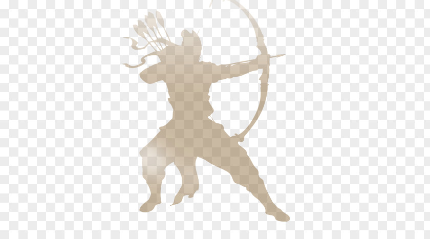 Archery Silhouette PNG silhouette clipart PNG