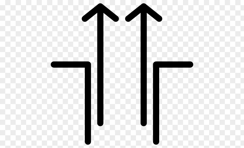 Gap Symbol Arrow PNG