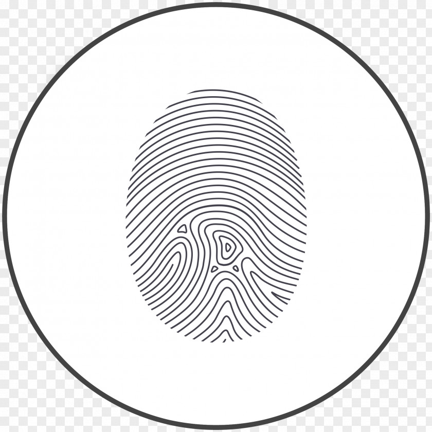 Intern Fingerprint Digit PNG