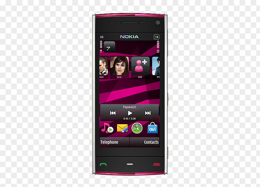 Nokia X3-00 N900 諾基亞 X6 16Gb PNG