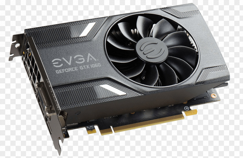 Nvidia Graphics Cards & Video Adapters NVIDIA GeForce GTX 1060 EVGA Corporation GDDR5 SDRAM PNG
