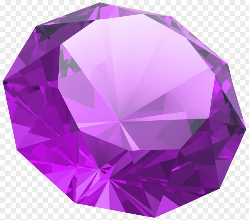 Purple Sapphire Gemstone Diamond Clip Art PNG