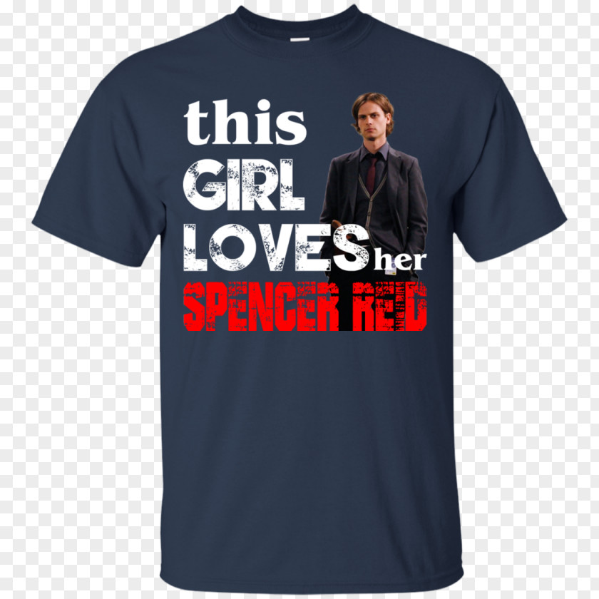 T-shirt Spencer Reid Hoodie Sleeve PNG