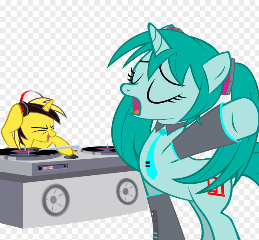 Hatsune Miku My Little Pony Art PNG