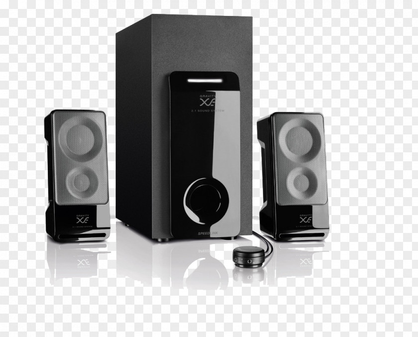 HiFi Stereo Speakers Loudspeaker Subwoofer Sound System PC Speaker PNG