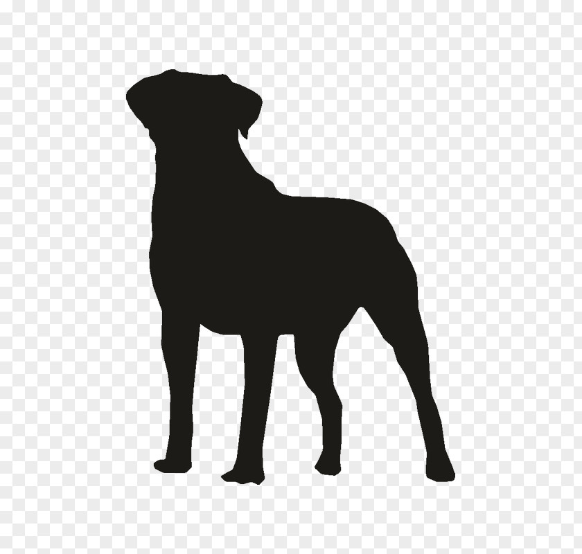 Silhouette Bulldog The Rottweiler Pug Clip Art PNG