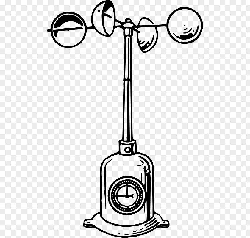 Wind Anemometer Weather Station Speed Windsock Clip Art PNG