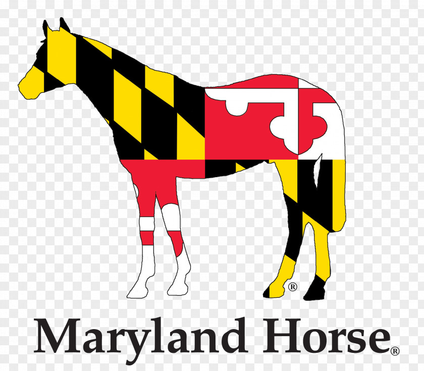 Decal Flag Of Maryland Thoroughbred Standardbred Sticker PNG