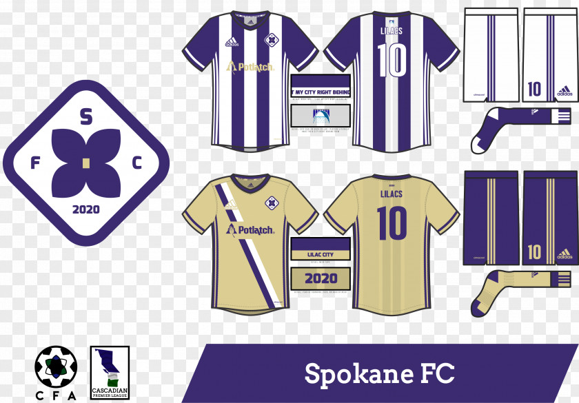 FC Spokane Jersey T-shirt Logo PNG