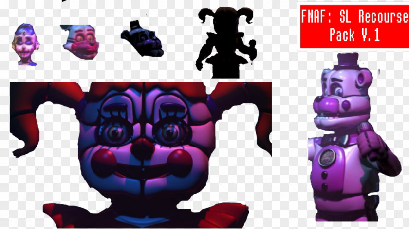 Fnaf Five Nights At Freddy's: Sister Location Animatronics Jump Scare PNG