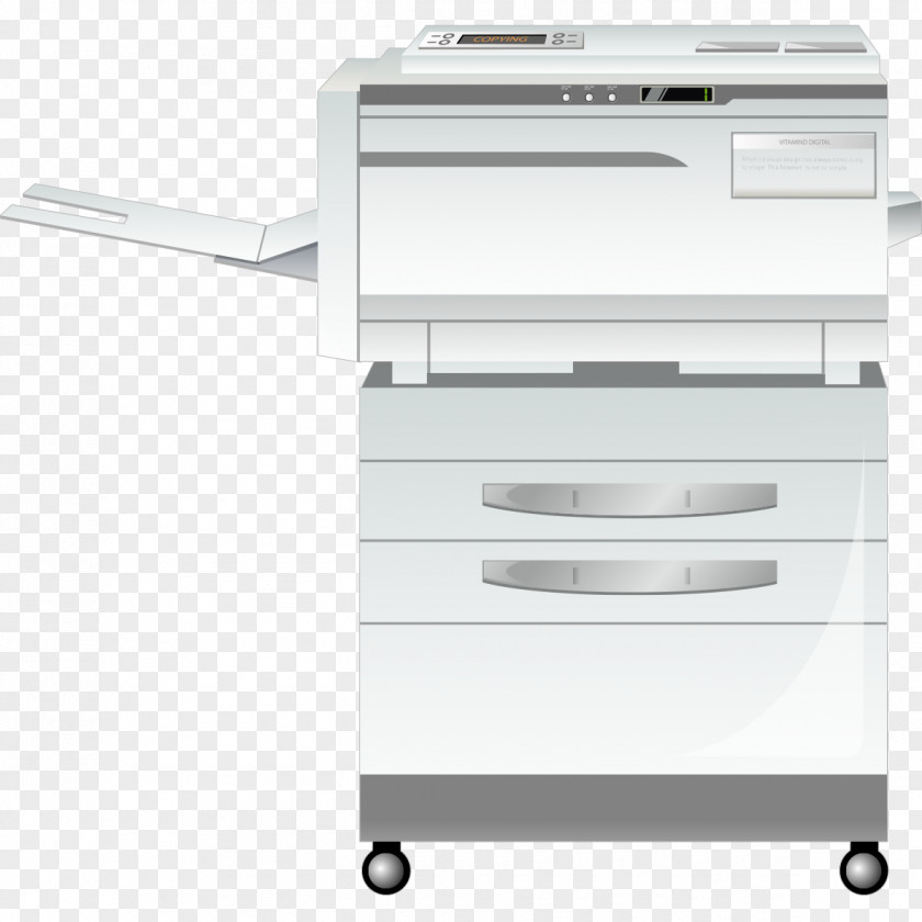 Multifunction Printers Paper Photocopier Printer Engineering Drawing Blueprint PNG