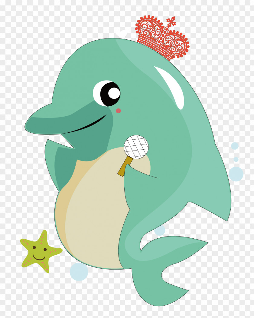 Singing Dolphins Adobe Illustrator Download Illustration PNG