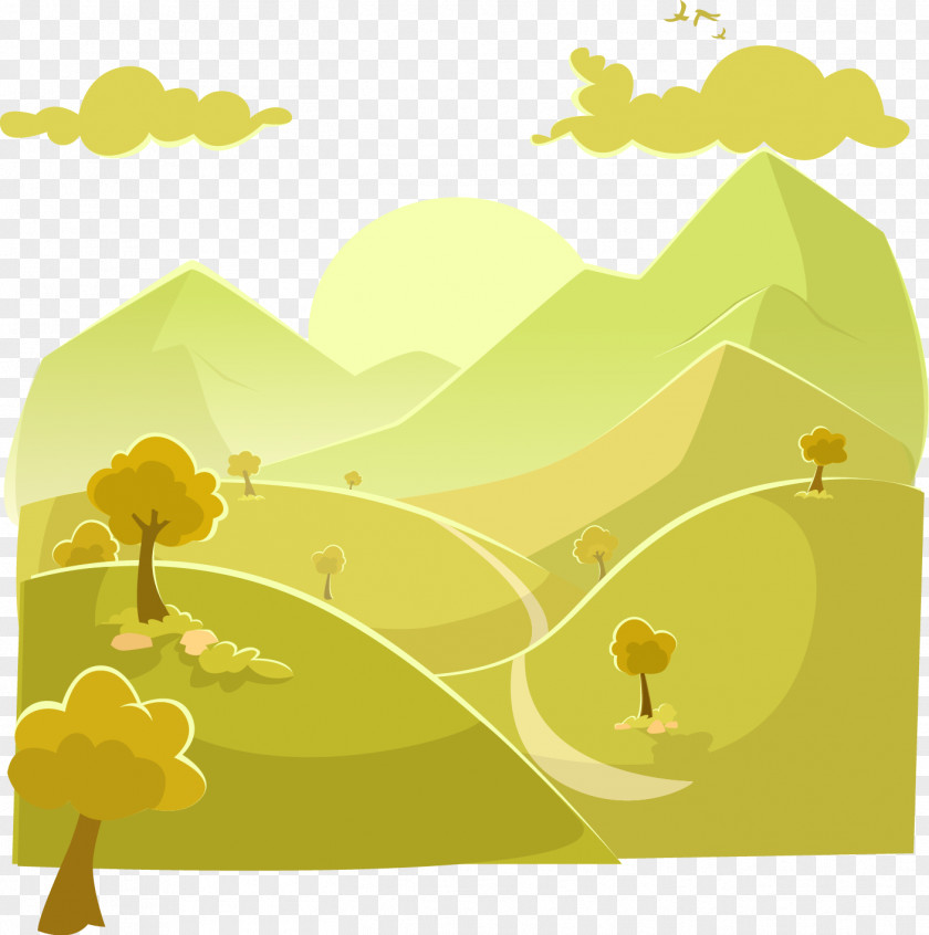 Vector Forest Euclidean Graphic Design Illustration PNG