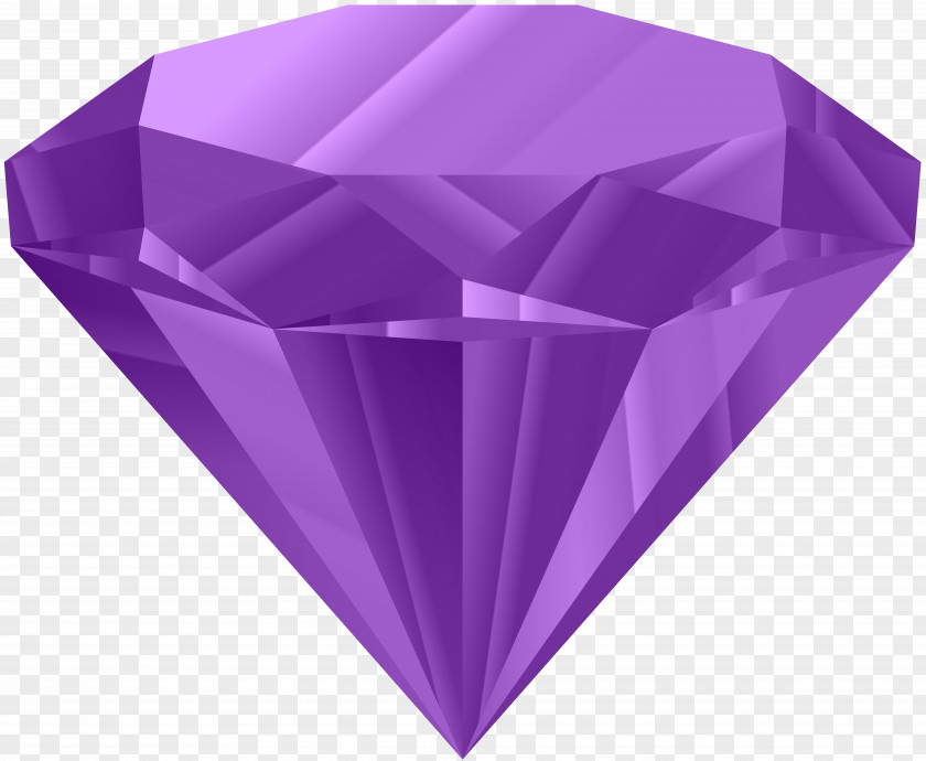 Purple Diamond Clip Art Image Ring PNG