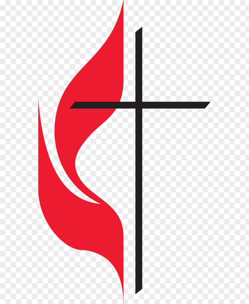 United Vector Methodist Church Cross And Flame Methodism Christian God PNG
