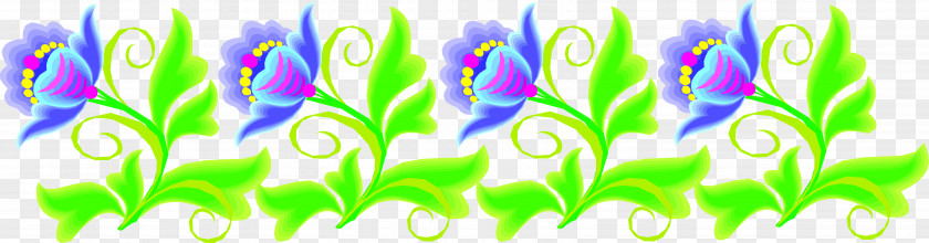 Green Flower Color Sky Blue Plant PNG
