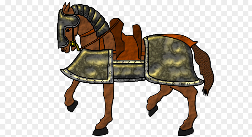 Horse Clip Art Barding Armour Knight PNG