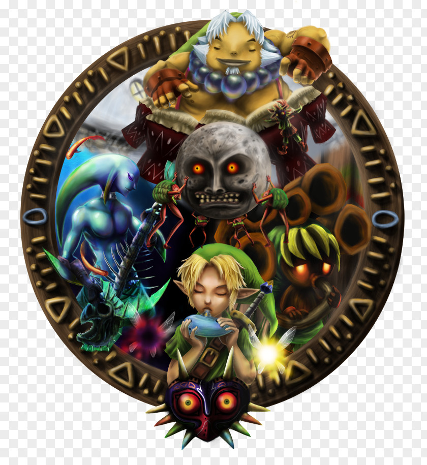 Mask The Legend Of Zelda: Majora's 3D Link Ocarina Time PNG