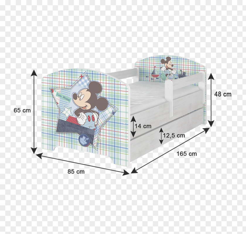 Mickey Mouse Minnie Pete Bed Cots PNG