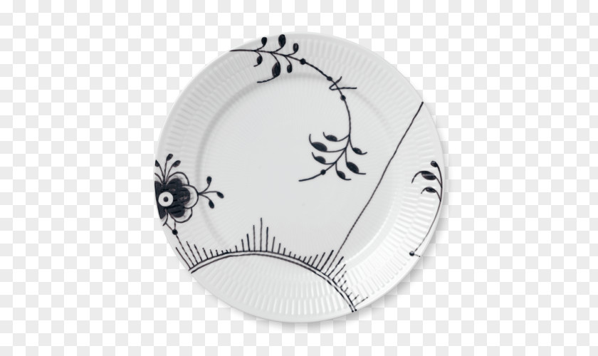 Plate Musselmalet Royal Copenhagen Tableware PNG