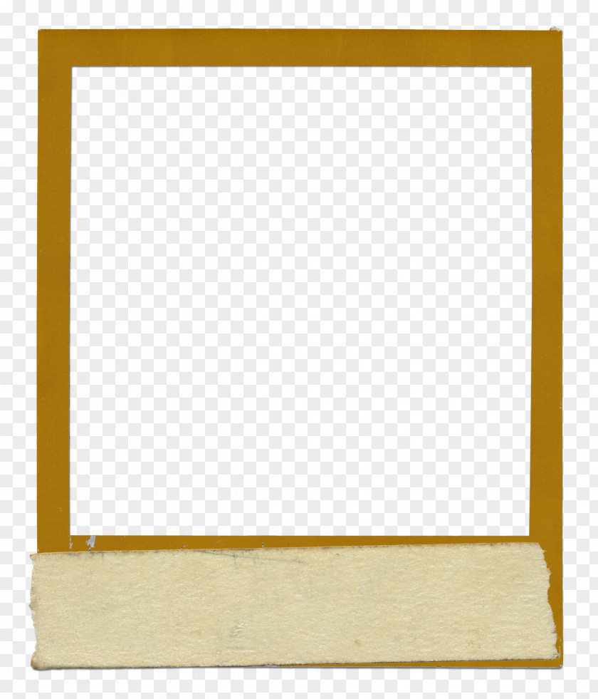 Polaroid Picture Frames Sorting Algorithm Gold Rectangle PNG