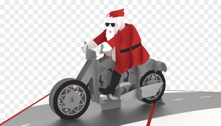 Santa Claus Motor Vehicle Motorcycle Harley-Davidson Car PNG