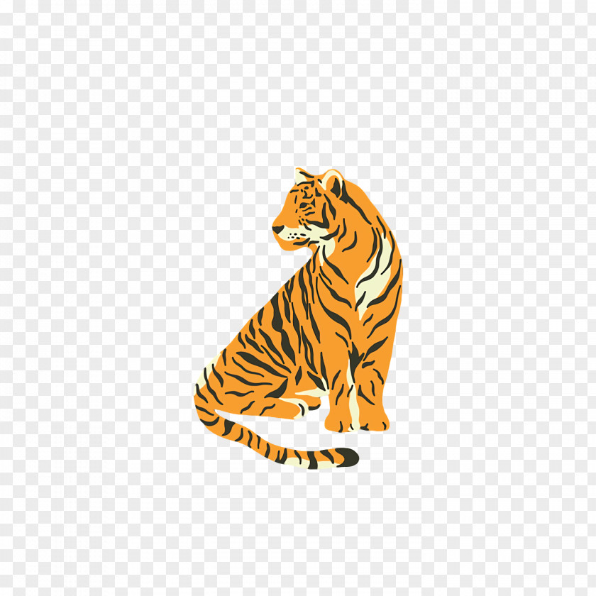 Tiger Clemson University Paw Cougar Painting PNG