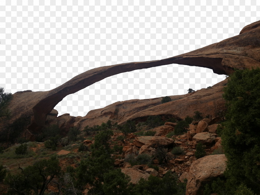 USA Scenic Arches Park Landscape Arch Delicate Balanced Rock Canyonlands National Zion PNG