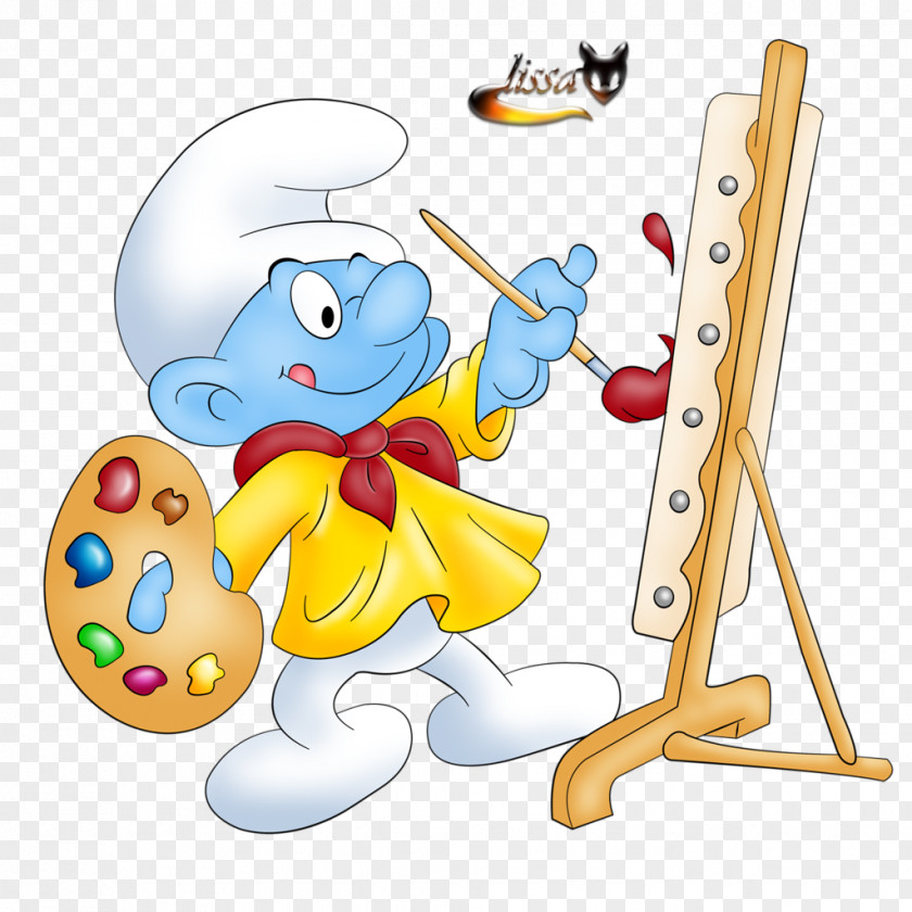 Cartoon Bartender Smurfette Brainy Smurf Papa The Smurfs Clip Art PNG