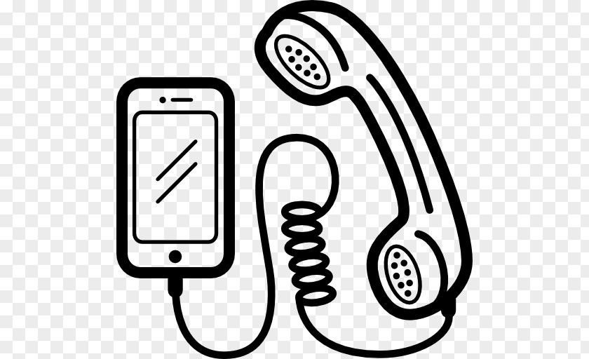 Telephone Cord Mobile Phones Drawing Monograms & Ciphers Smartphone PNG