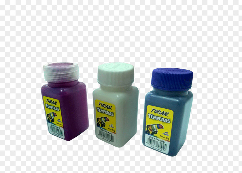 TUCAN Tempera Plastic Bottle Cap Color PNG