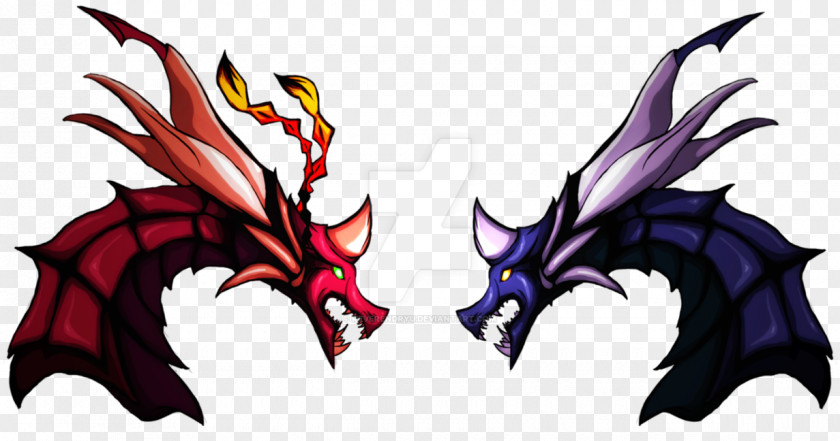 Bahamut Insignia Illustration Cartoon Demon PNG