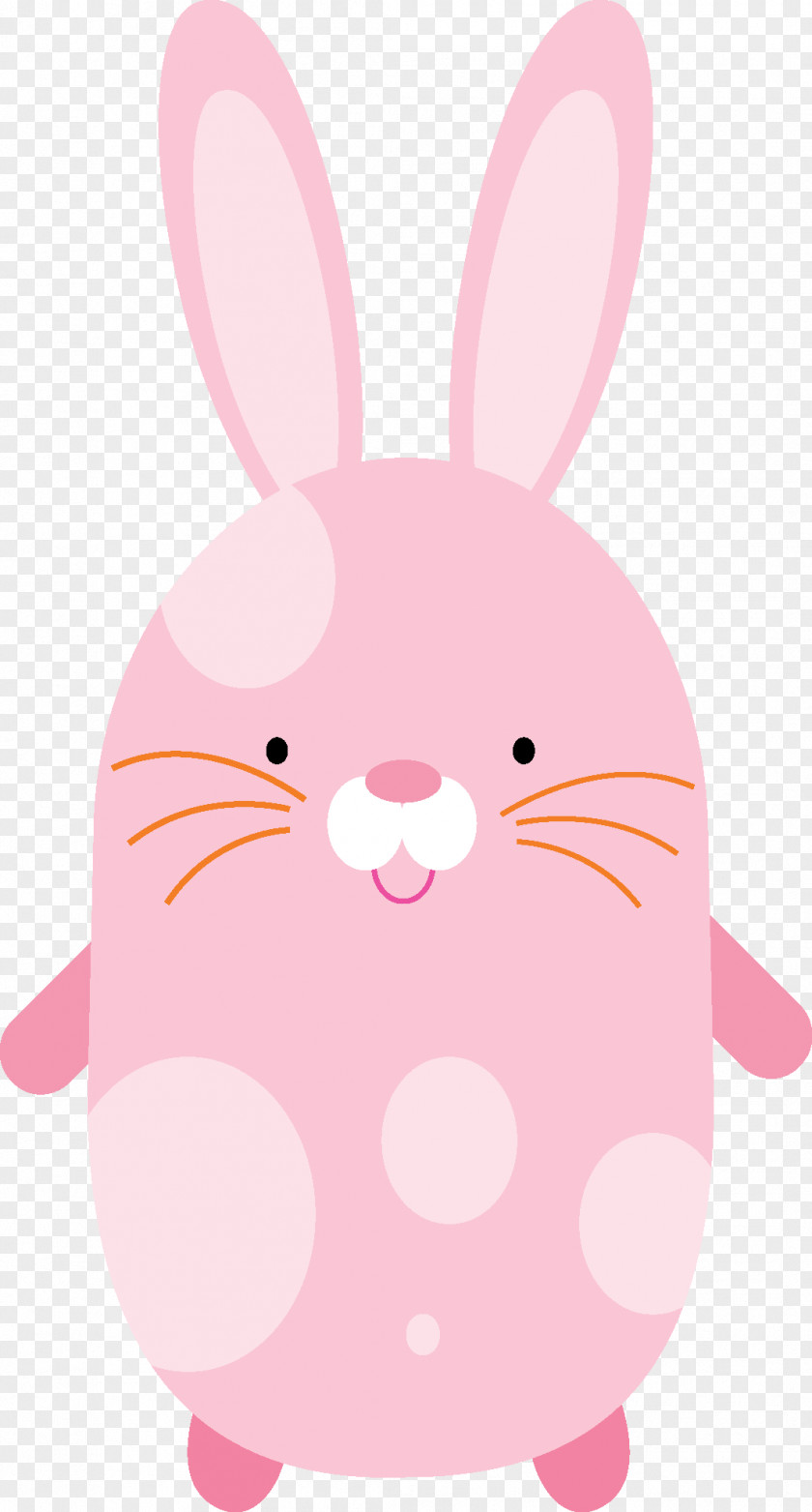 Hand-painted Rabbit Domestic Easter Bunny European PNG