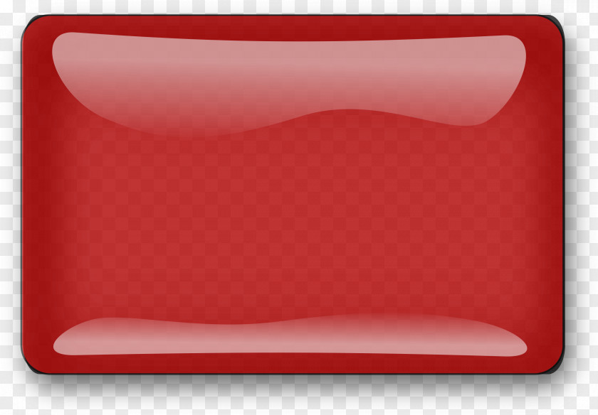 Button Rectangle Product Red PNG