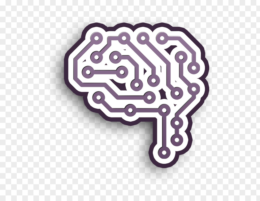 Circuit Icon STEM Brain PNG