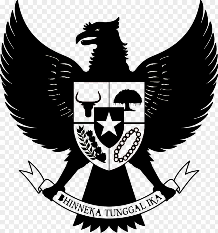 Indonesia National Emblem Of Garuda Pancasila PNG