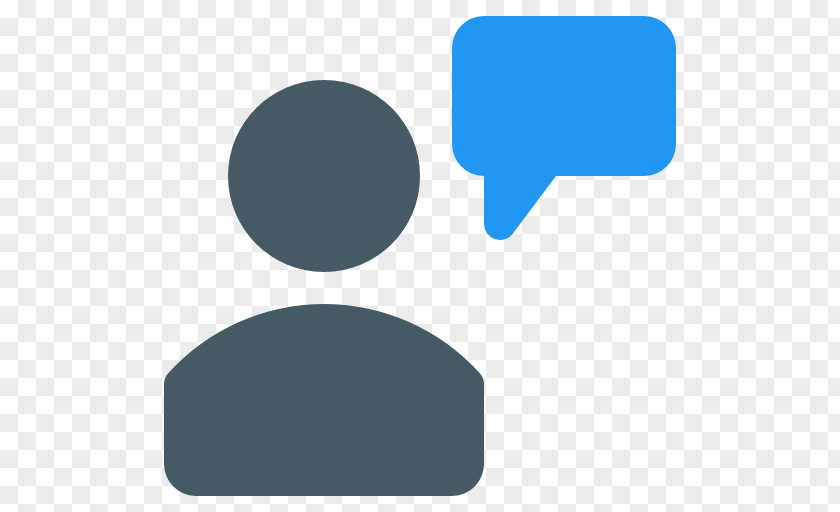 Online Chat Text Logo PNG