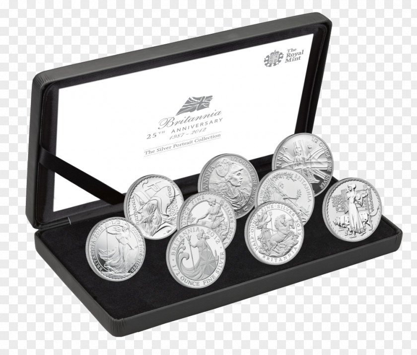 Open Case Silver Coin United Kingdom Bank Holiday For The Diamond Jubilee PNG