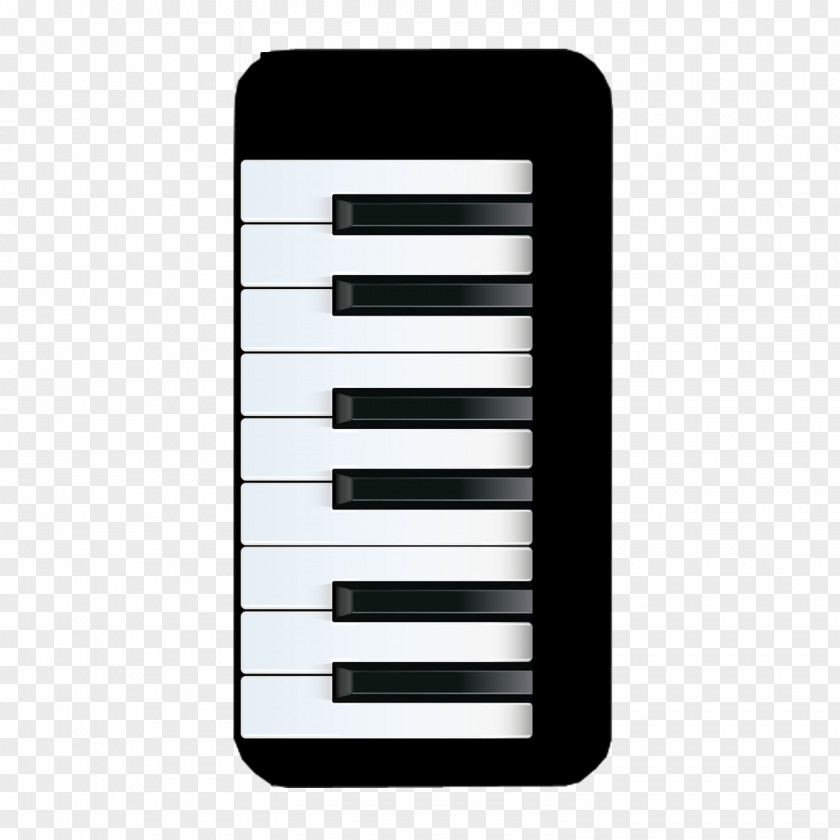 Cartoon Keyboard Electronic Piano PNG