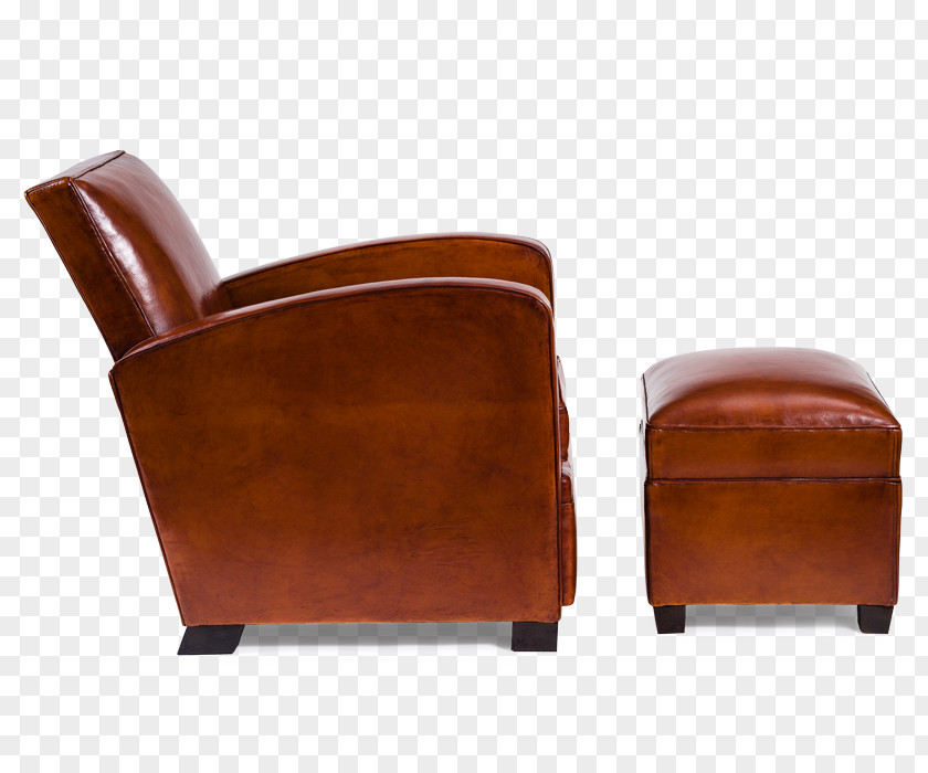 Chair Club Fauteuil Leather Assise PNG