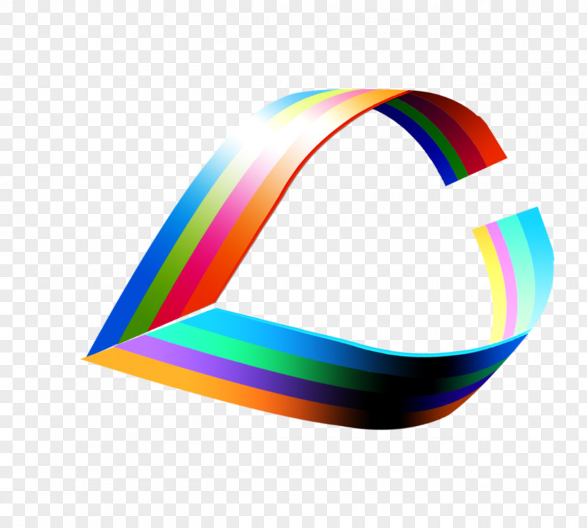Color Heart-shaped Ribbon Heart Icon PNG