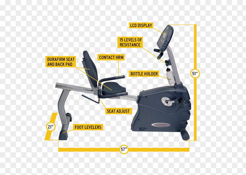 Exercise Bikes Physical Fitness Machine Elliptical Trainers Treadmill PNG