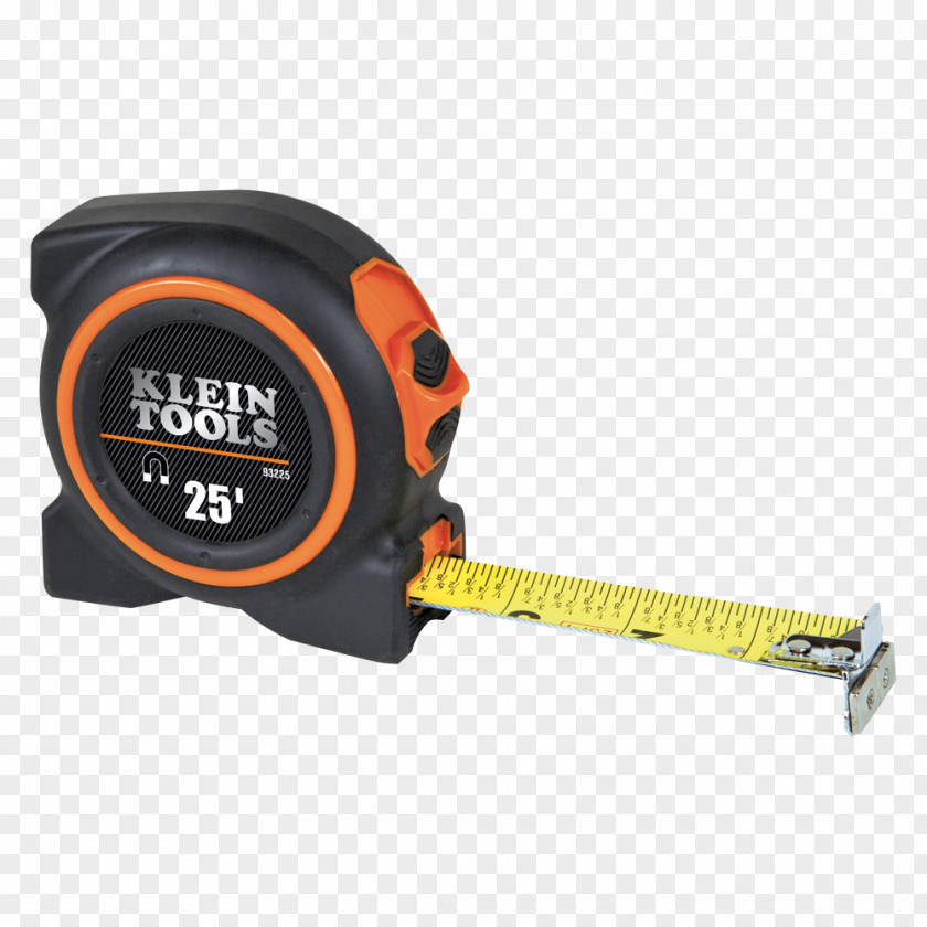 Measure Tape Measures Klein Tools Hand Tool Measurement PNG