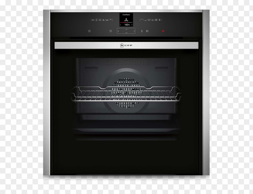 Oven Neff GmbH B47CR32N0B Slide&Hide Single Home Appliance Kitchen PNG