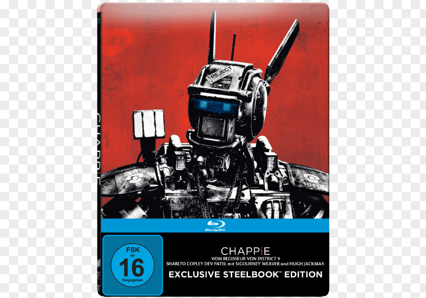 Chappie Blu-ray Disc Ultra HD DVD High-definition Television PNG