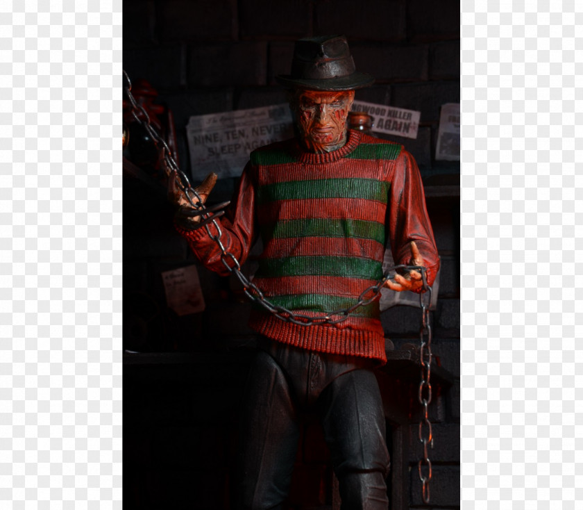 Freddy Krueger National Entertainment Collectibles Association A Nightmare On Elm Street Action & Toy Figures Film PNG